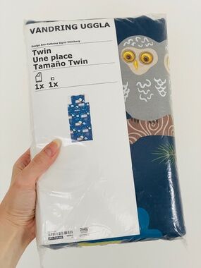 IKEA VANDRING UGGLA Twin Duvet Set